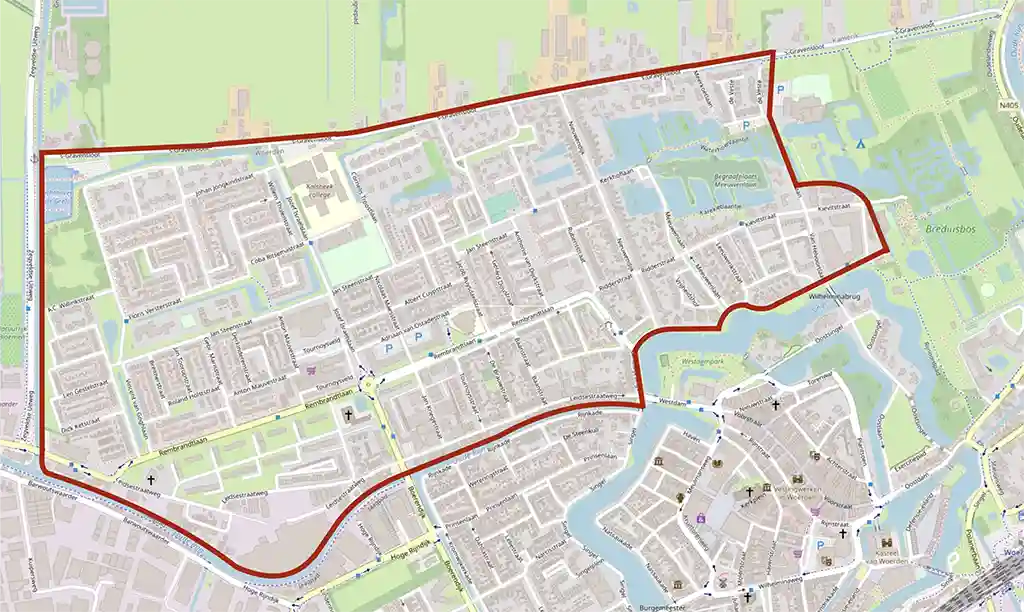 schilderskwartier vogelbuurt woerden